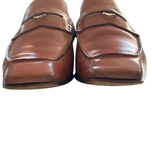 YVES SAINT LAURENT VTG Men’s Coin Loafers Style 0190 SZ 41 /8